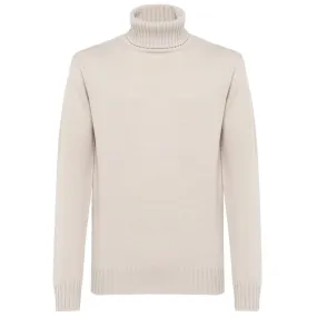 Alpha Studio White Cashmere Sweater