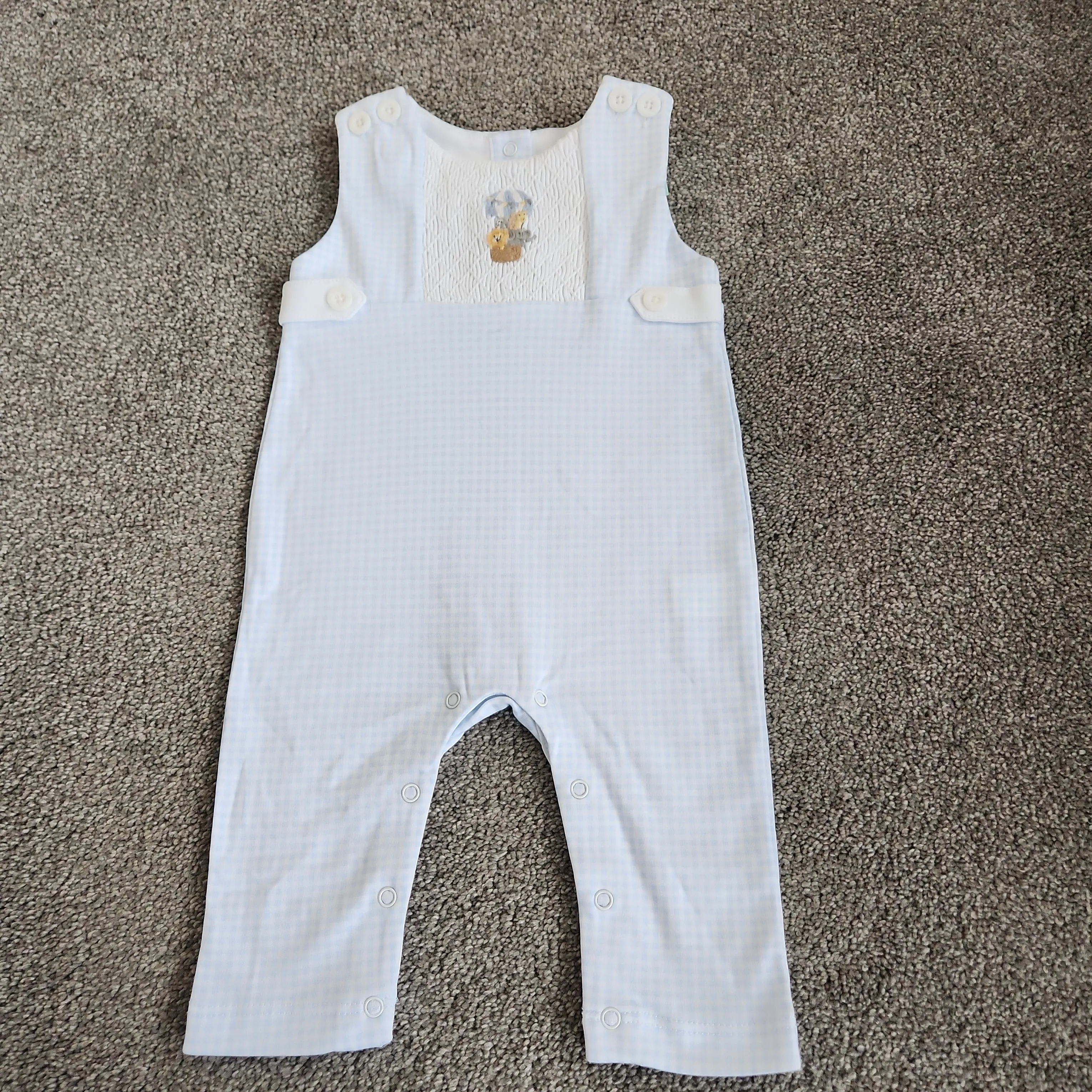 Animal Hot Air Balloon Long Romper