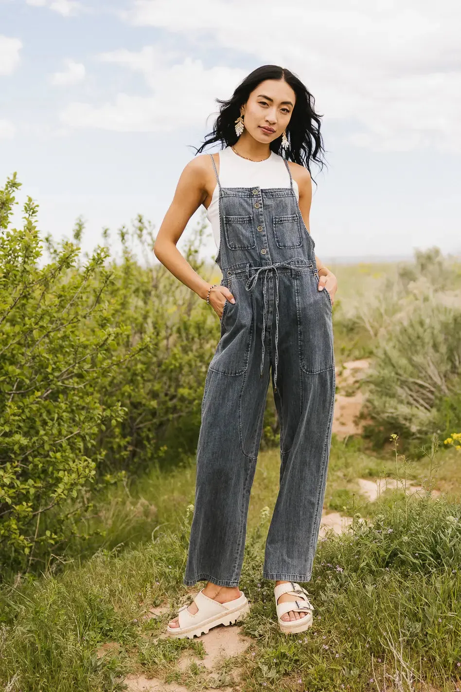 Annabella Overalls in Denim