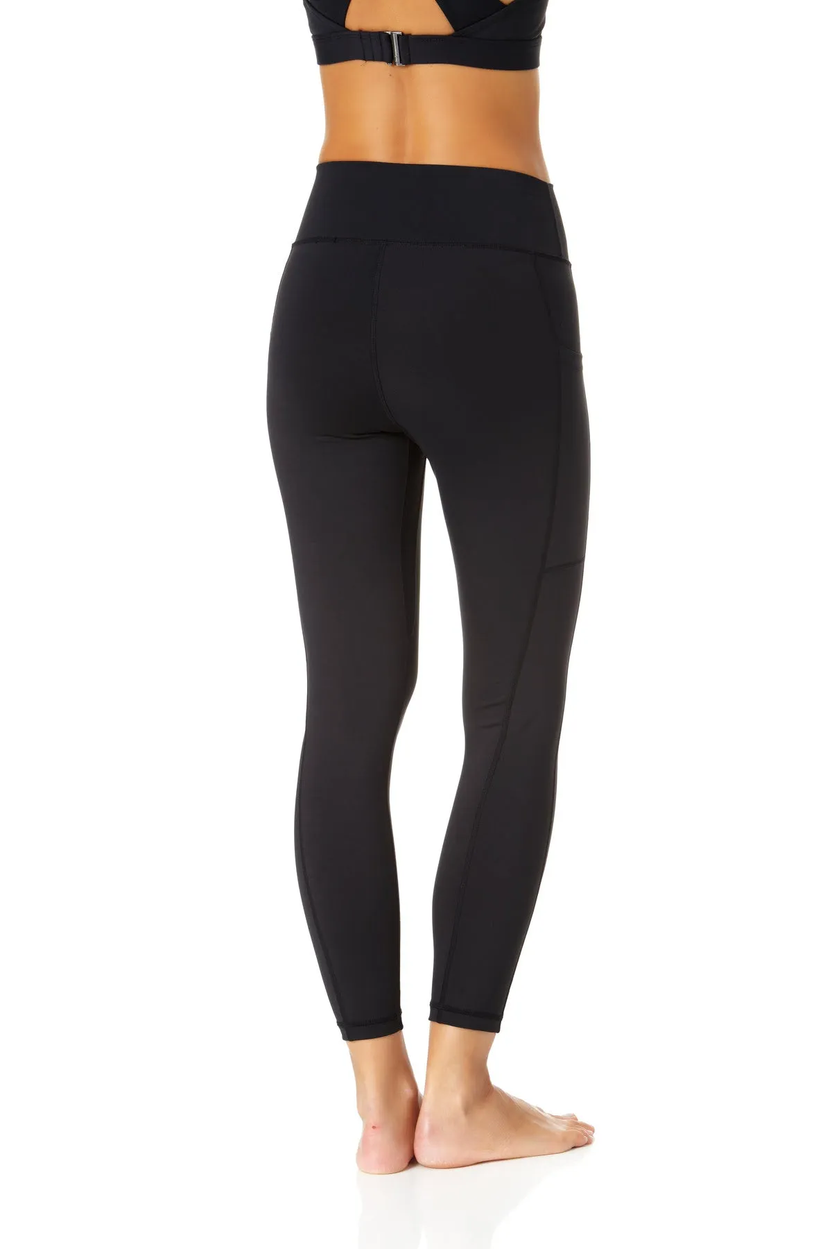 Anne Cole Active - Women's High Waist 7/8 Legging