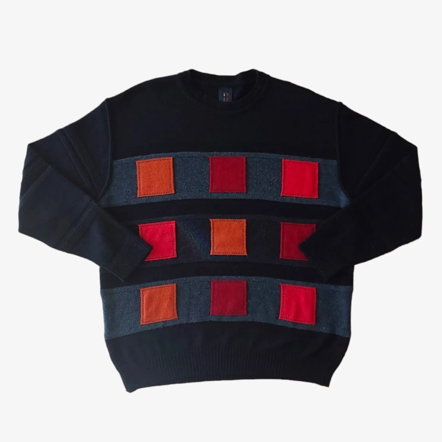 Baffo Colour Block Jumper