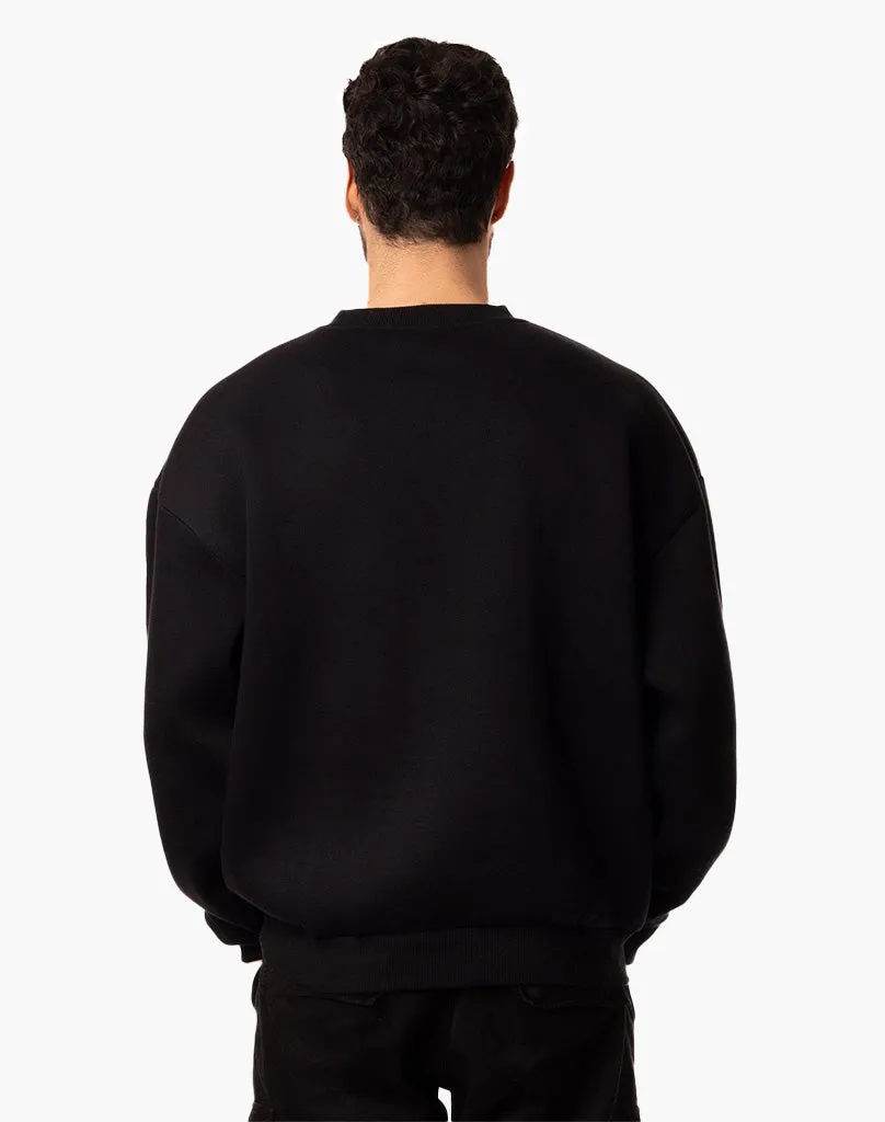 BASIC SWEATER (BLACK)