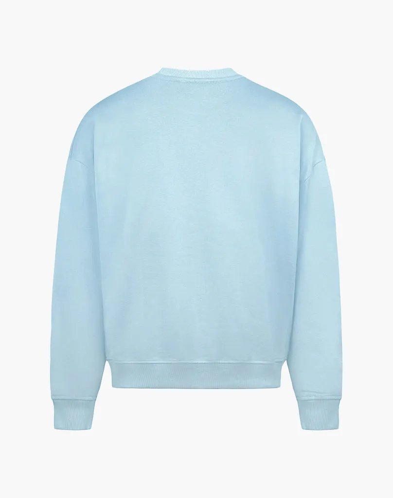 BASIC SWEATER (ICE BLUE)