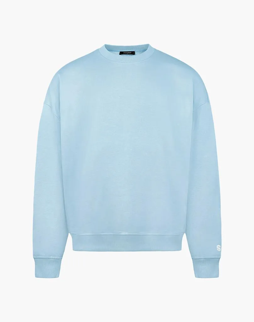 BASIC SWEATER (ICE BLUE)