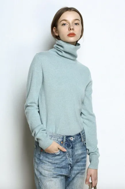 Bella Cashmere Wool Sweater - 5 Colors