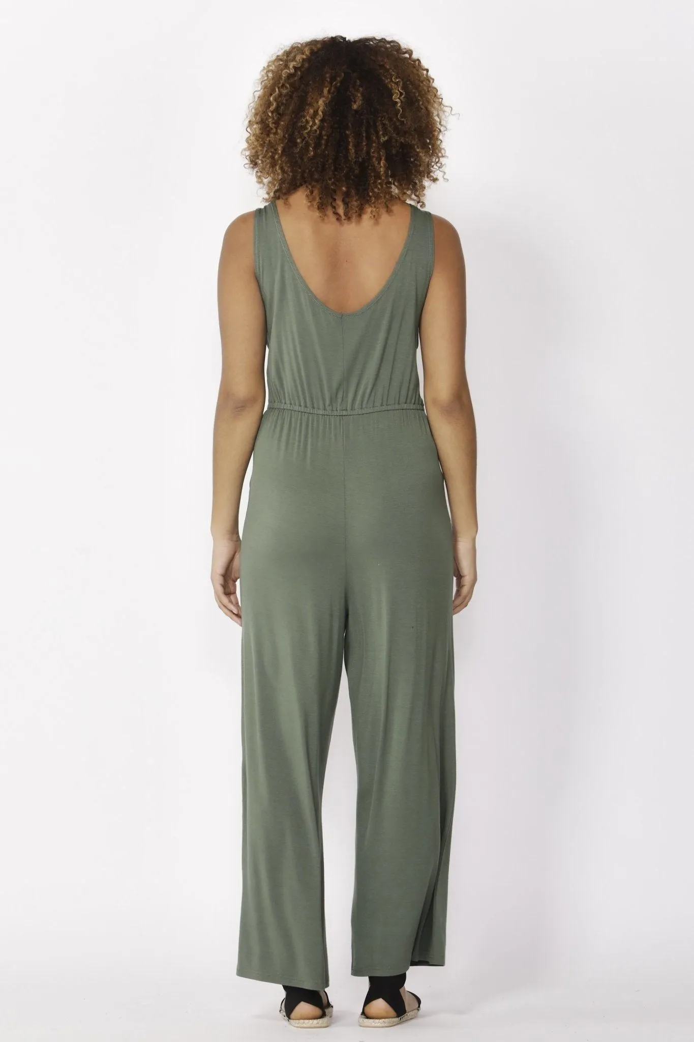 Betty Basics Kavala Jumpsuit in Olive