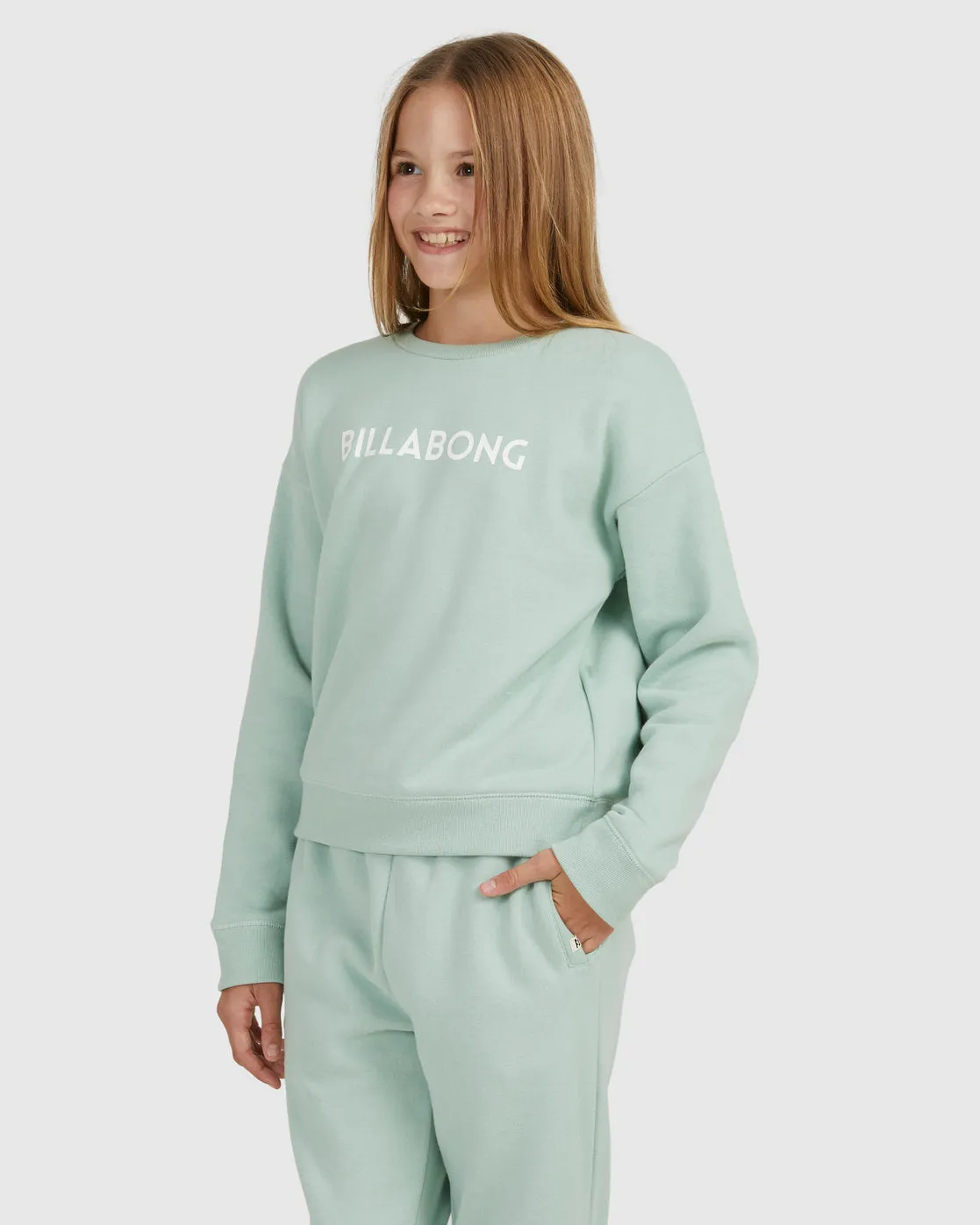 Billabong Youth Dancer Crew - Soft Sage