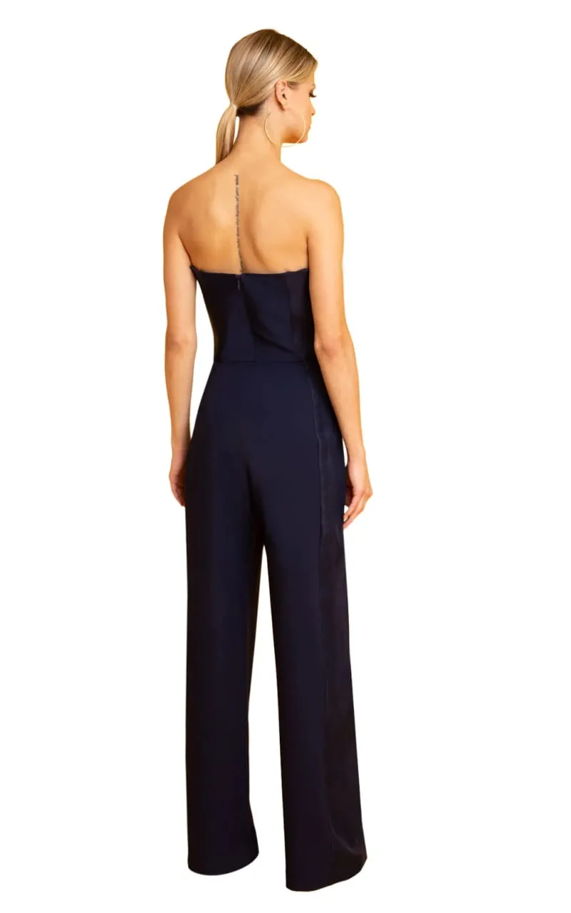 Black Halo- Lena Color Block Jumpsuit