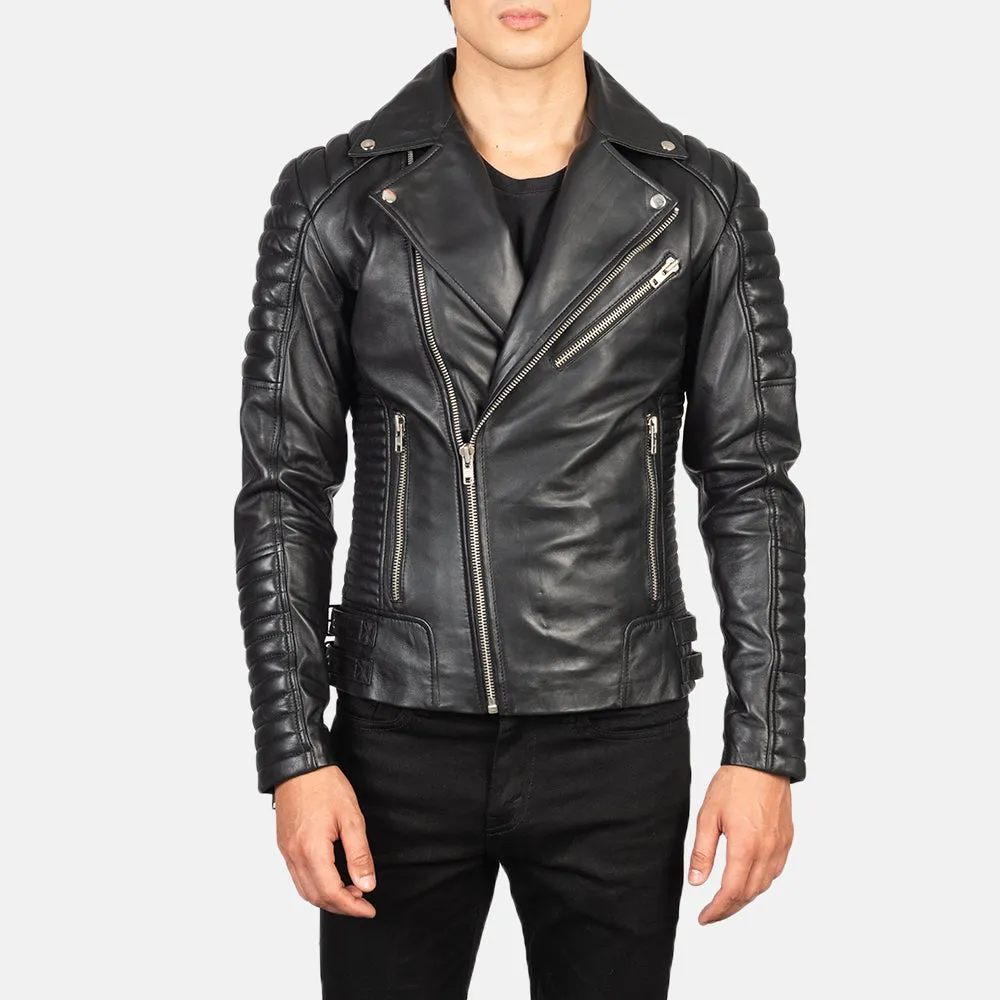 Black Leather Premium Quality Jacket