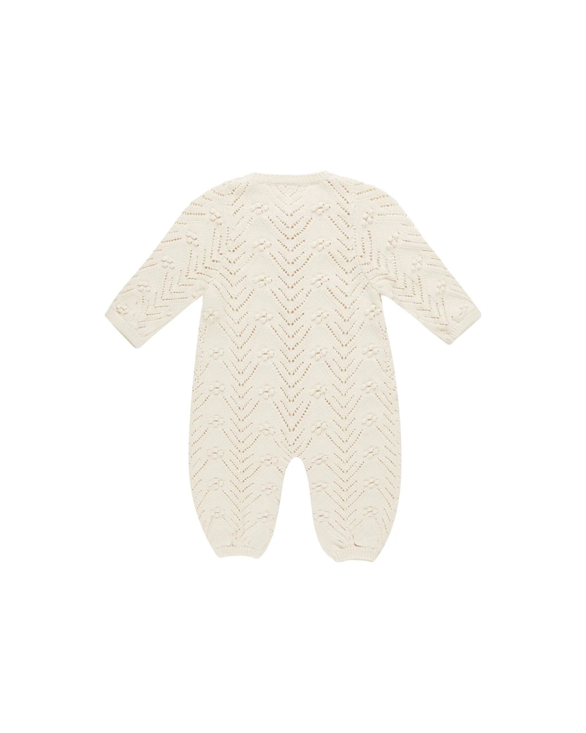 Bobble Romper in Natural