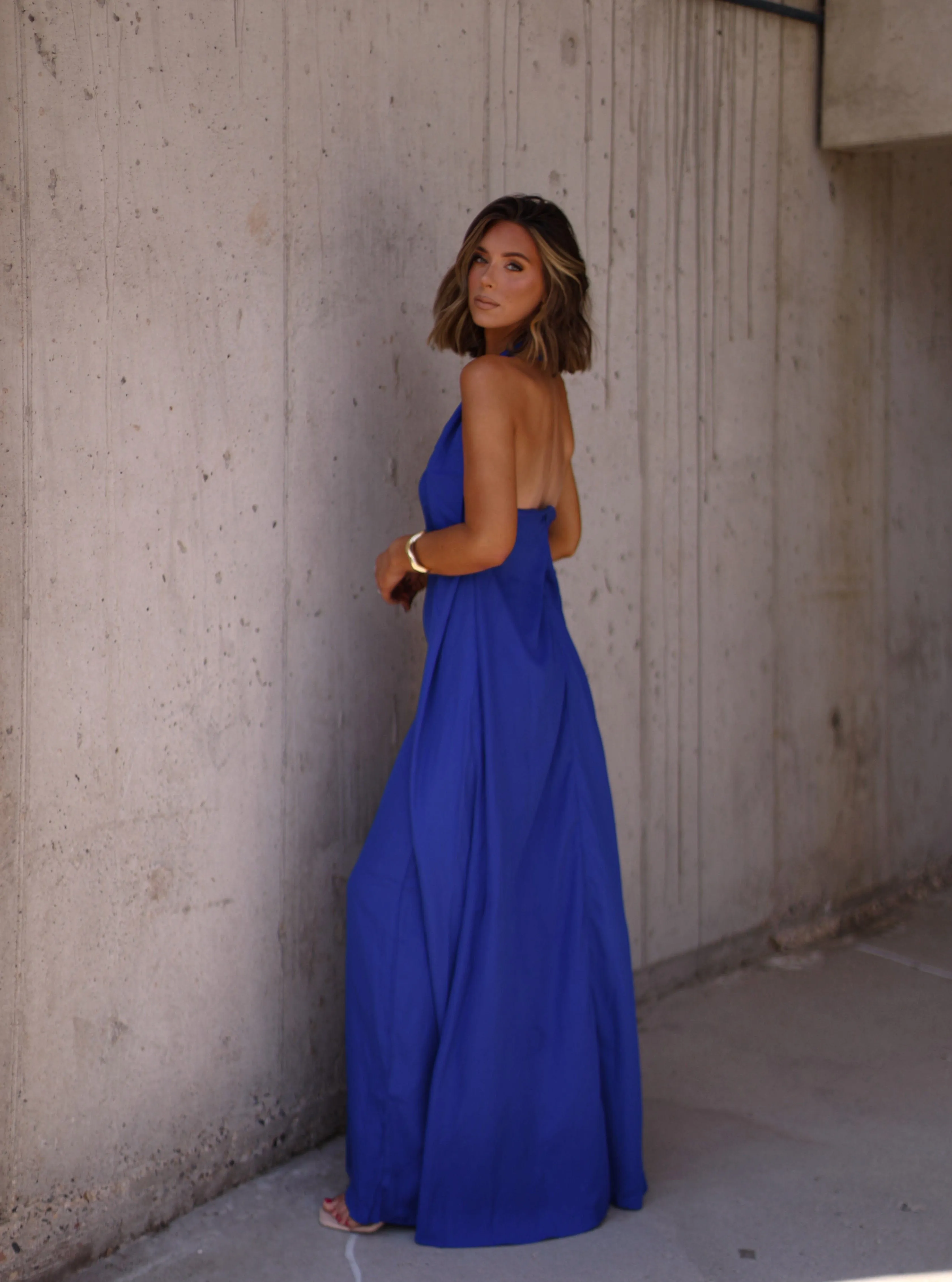 Bold In Blue Jumpsuit