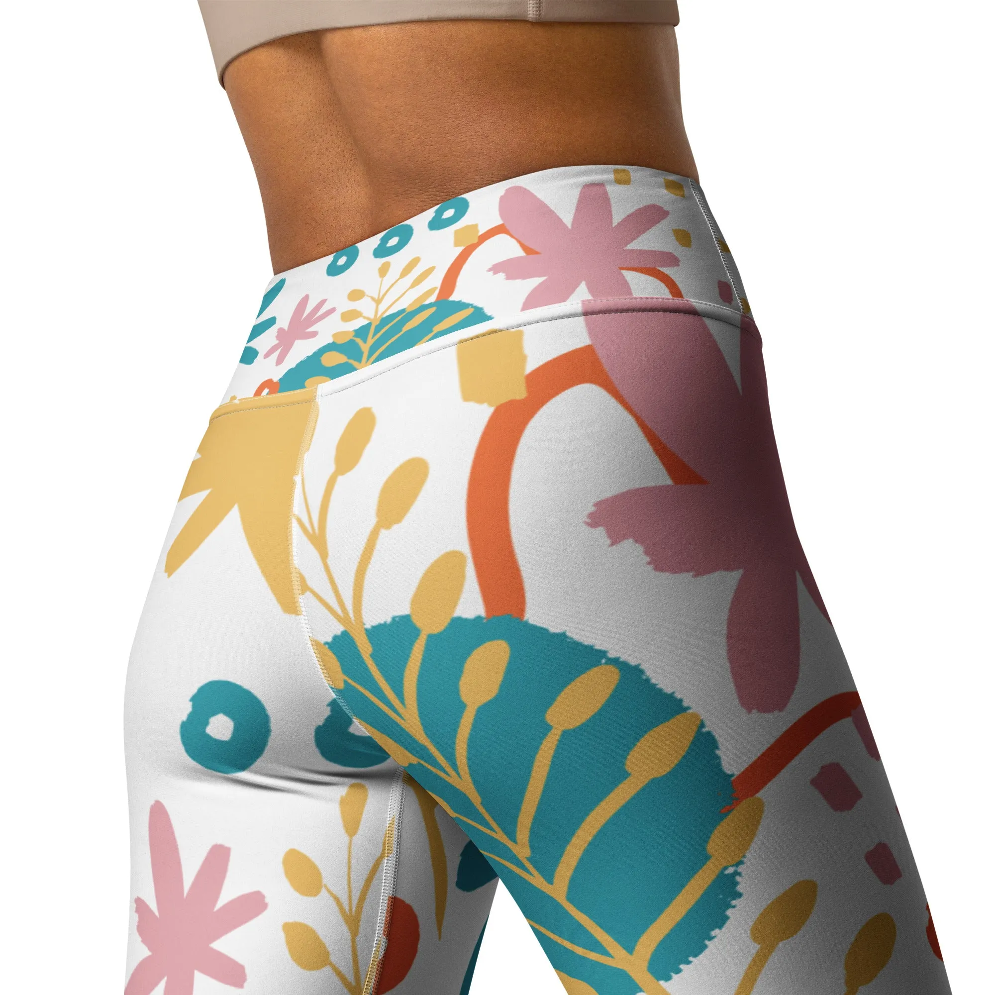 BOTANICAL Print Leggings