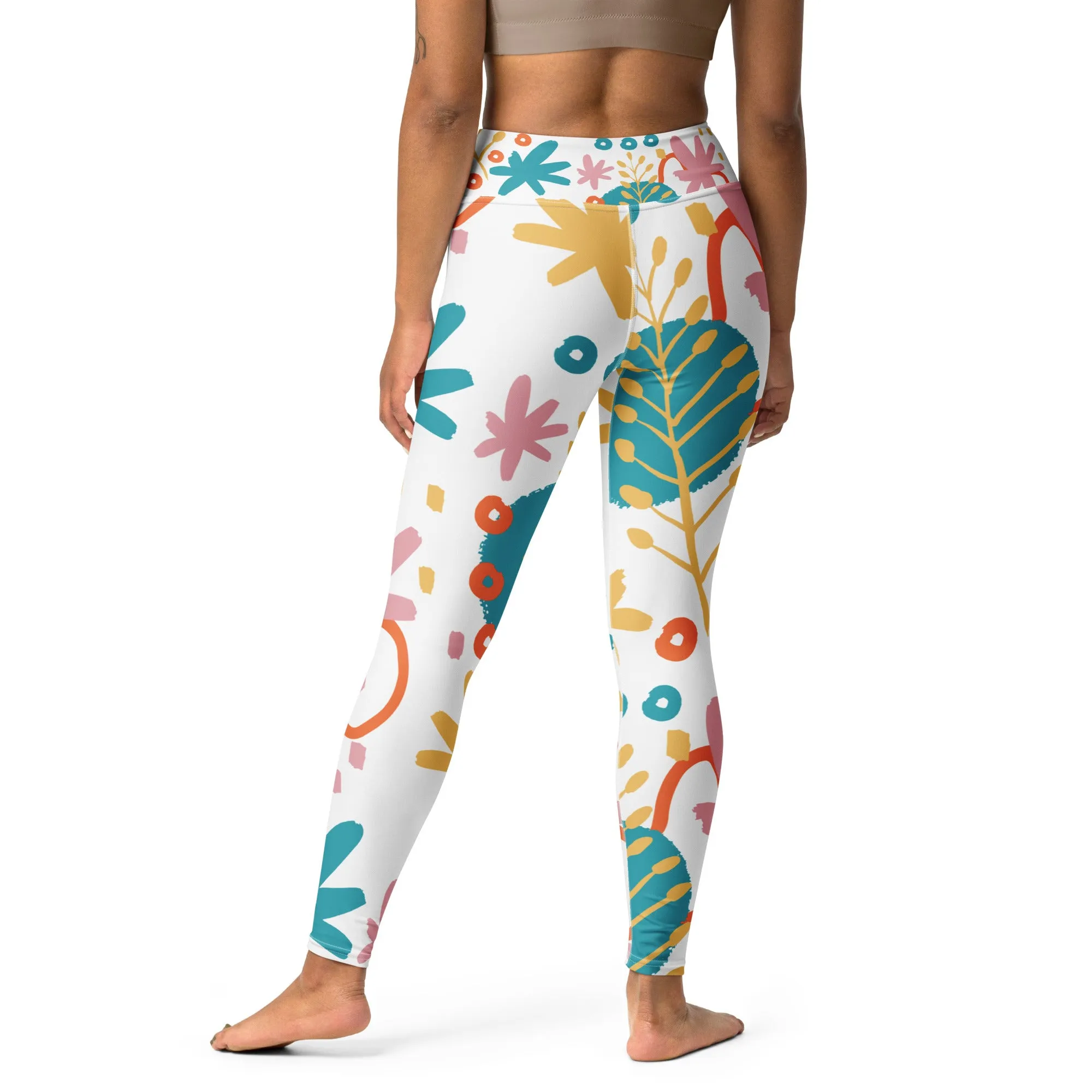 BOTANICAL Print Leggings