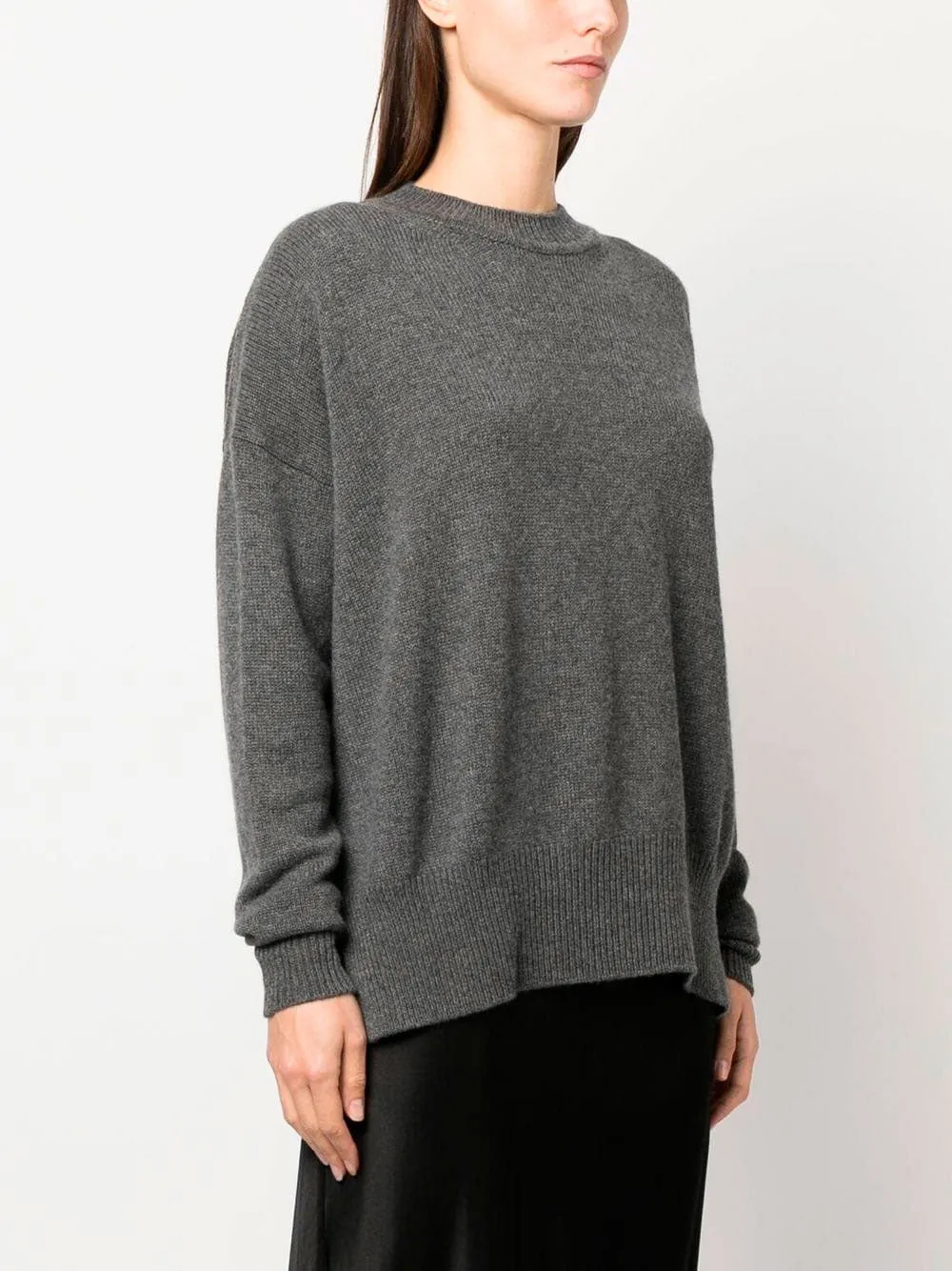 Box neck cashmere jumper