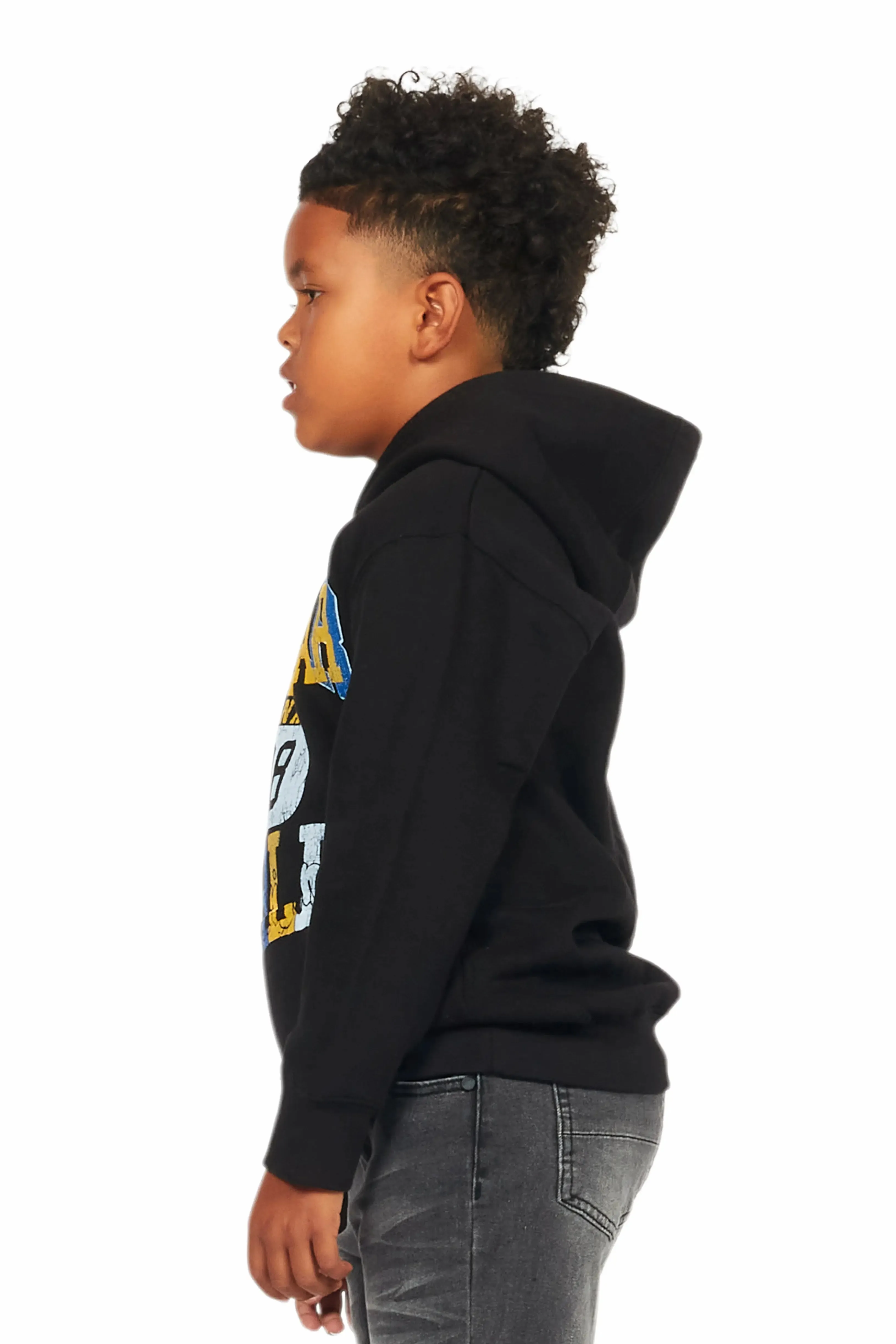 Boys Daria Black Graphic Hoodie