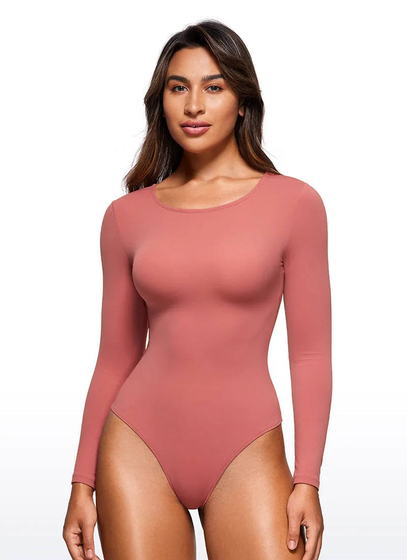 Butterluxe Long Sleeve  Crew Neck Bodysuits