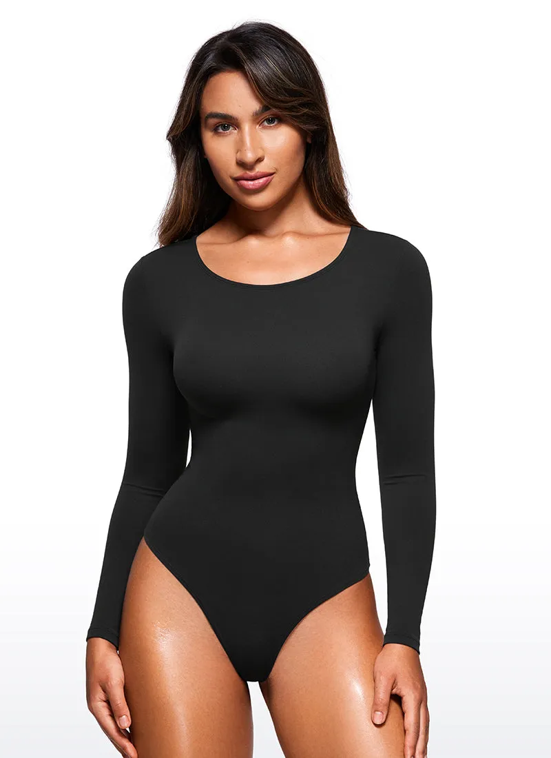 Butterluxe Long Sleeve  Crew Neck Bodysuits