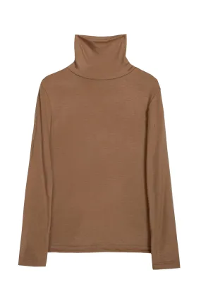 Camel Wool Turtleneck