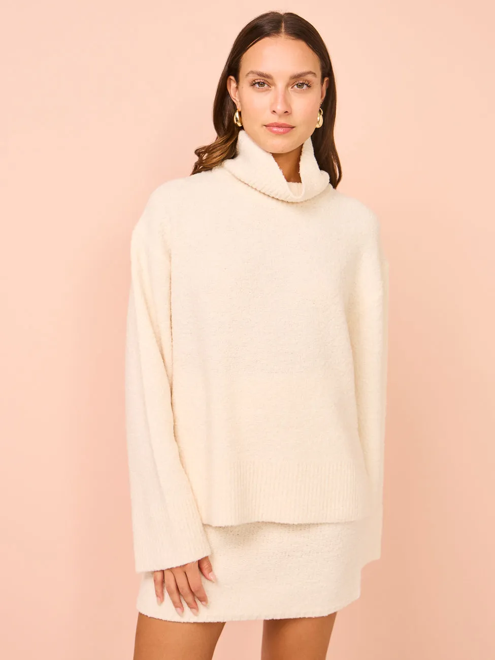 Camilla and Marc Lenora Turtleneck in Cream