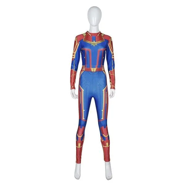 CAPTAIN MARVEL Costume Jumpsuit for Women