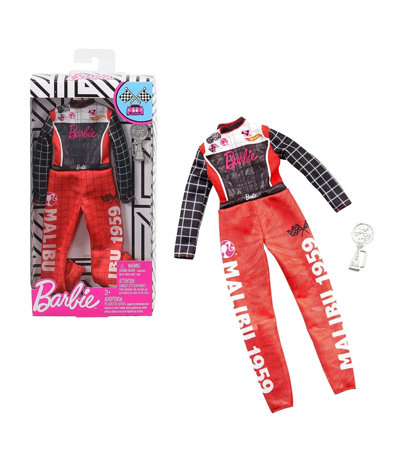 Career Fashion Racecar Driver Jumpsuit