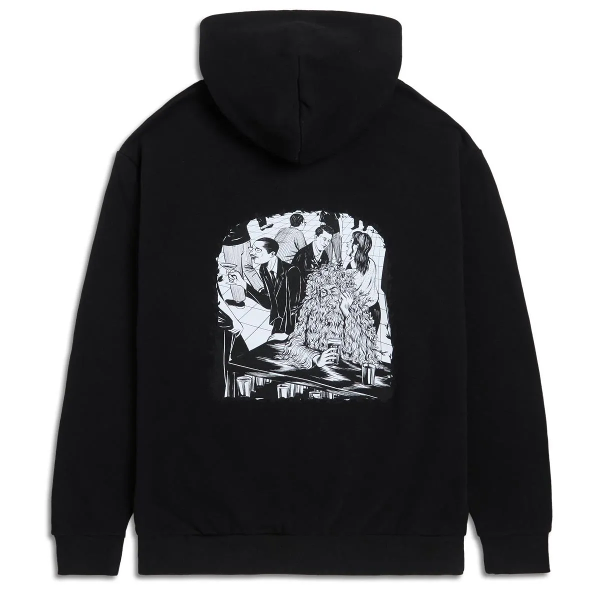 CCS Social Camouflage Bar Hoodie - Black