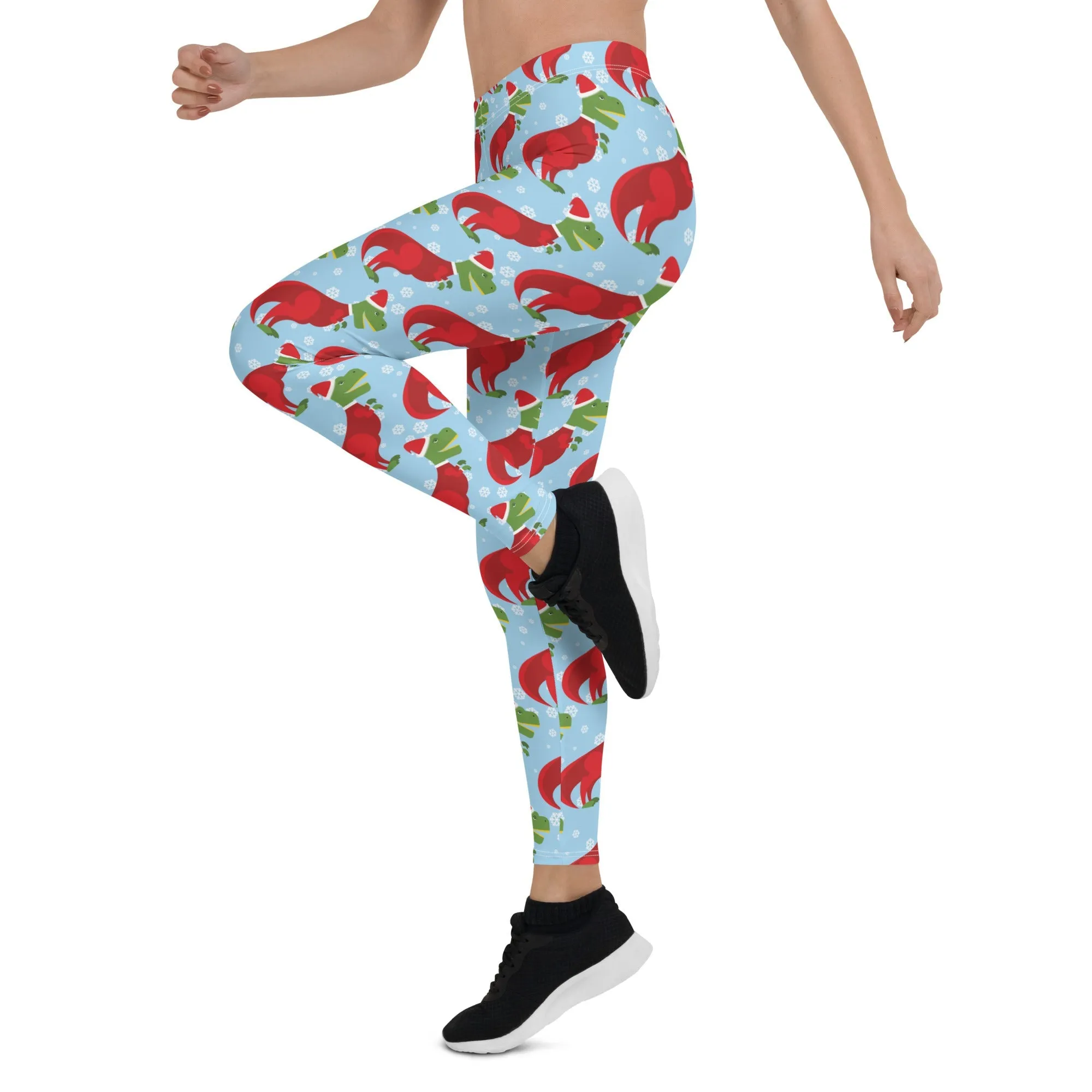 Christmassy Dinosaurs Leggings