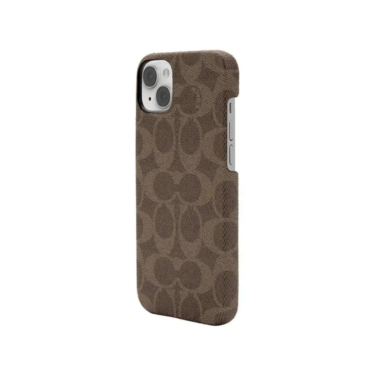 Coach Slim Wrap Case for iPhone 13/14 Series (Signature C Tan)