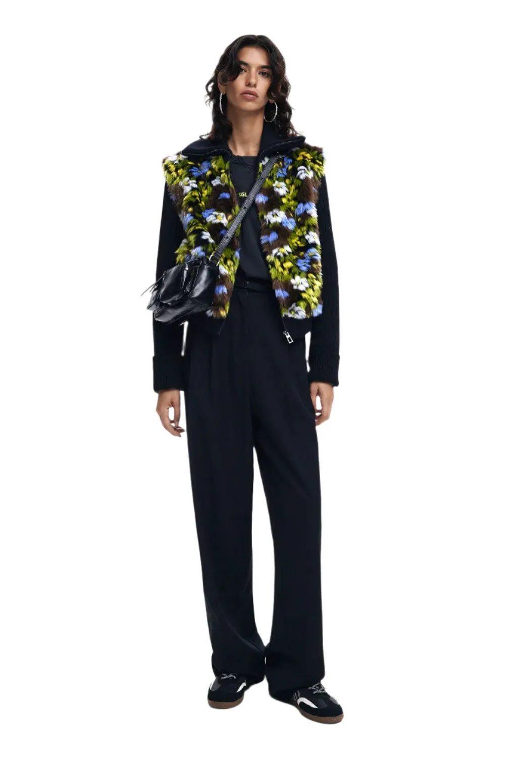 Desigual Combined floral jacket