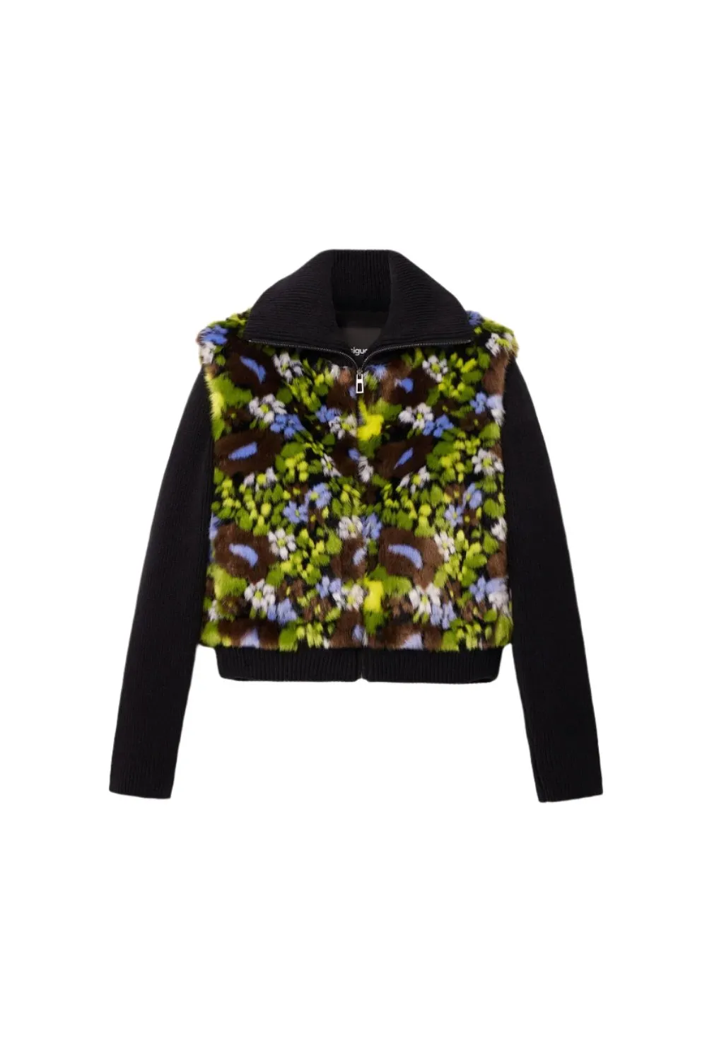 Desigual Combined floral jacket