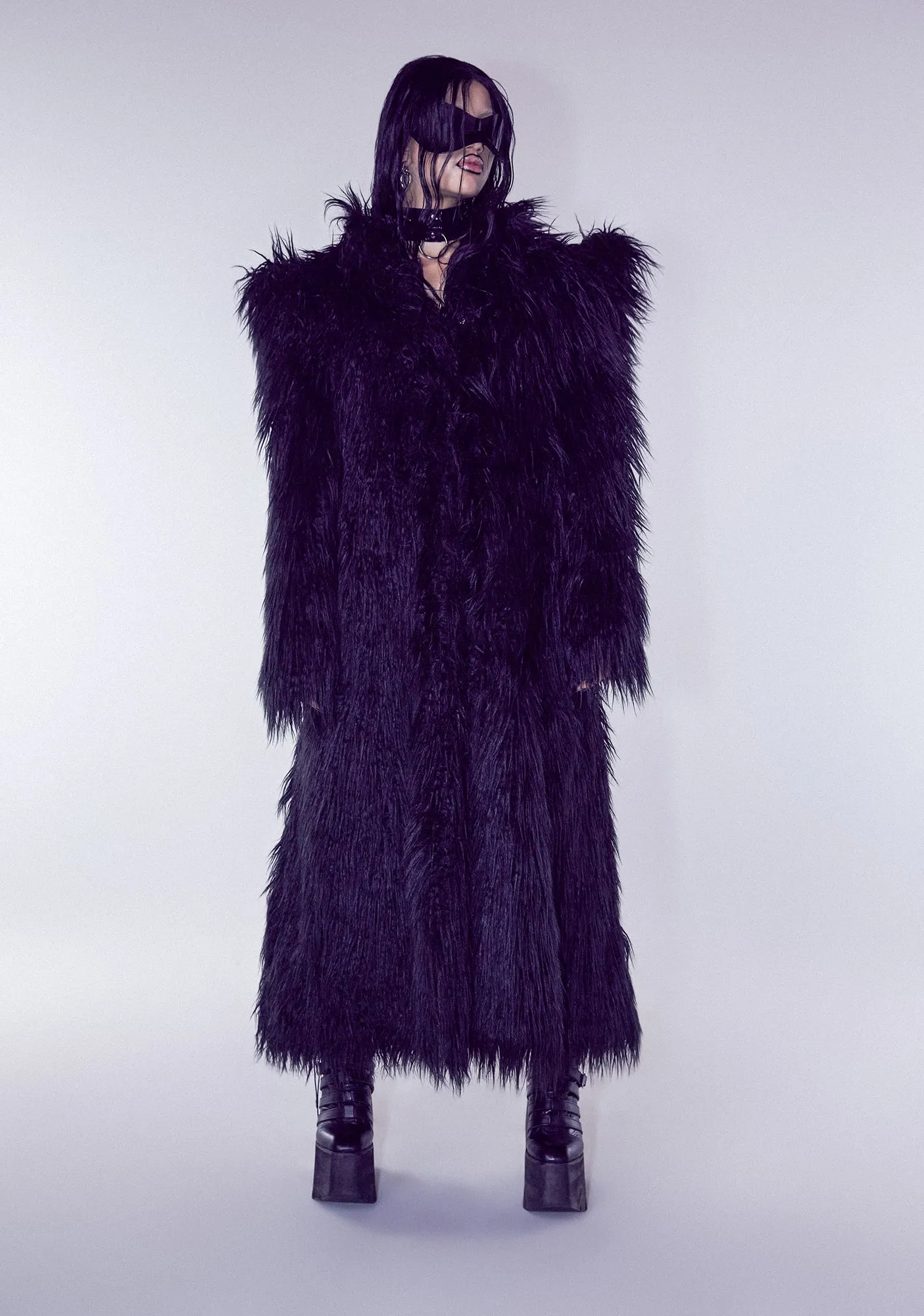 Doomsday Faux Fur Coat