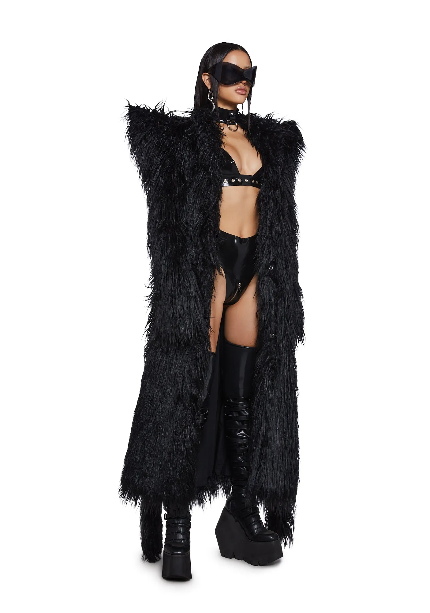 Doomsday Faux Fur Coat