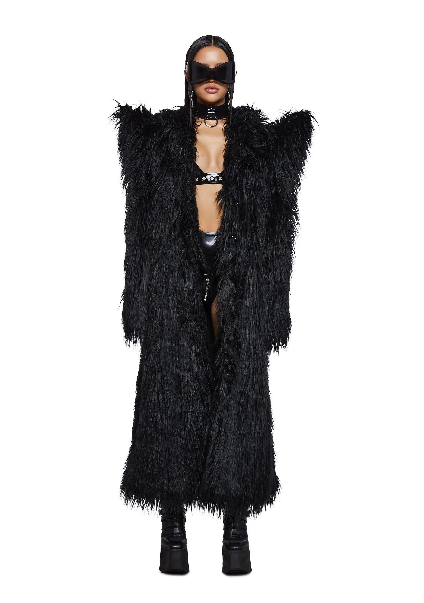 Doomsday Faux Fur Coat