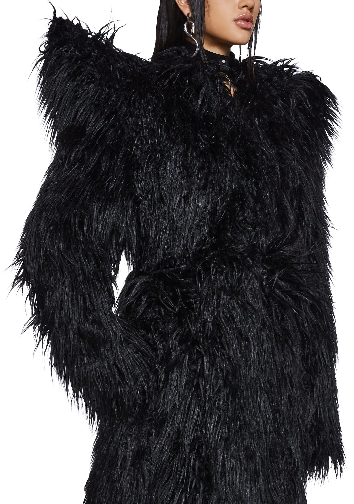 Doomsday Faux Fur Coat