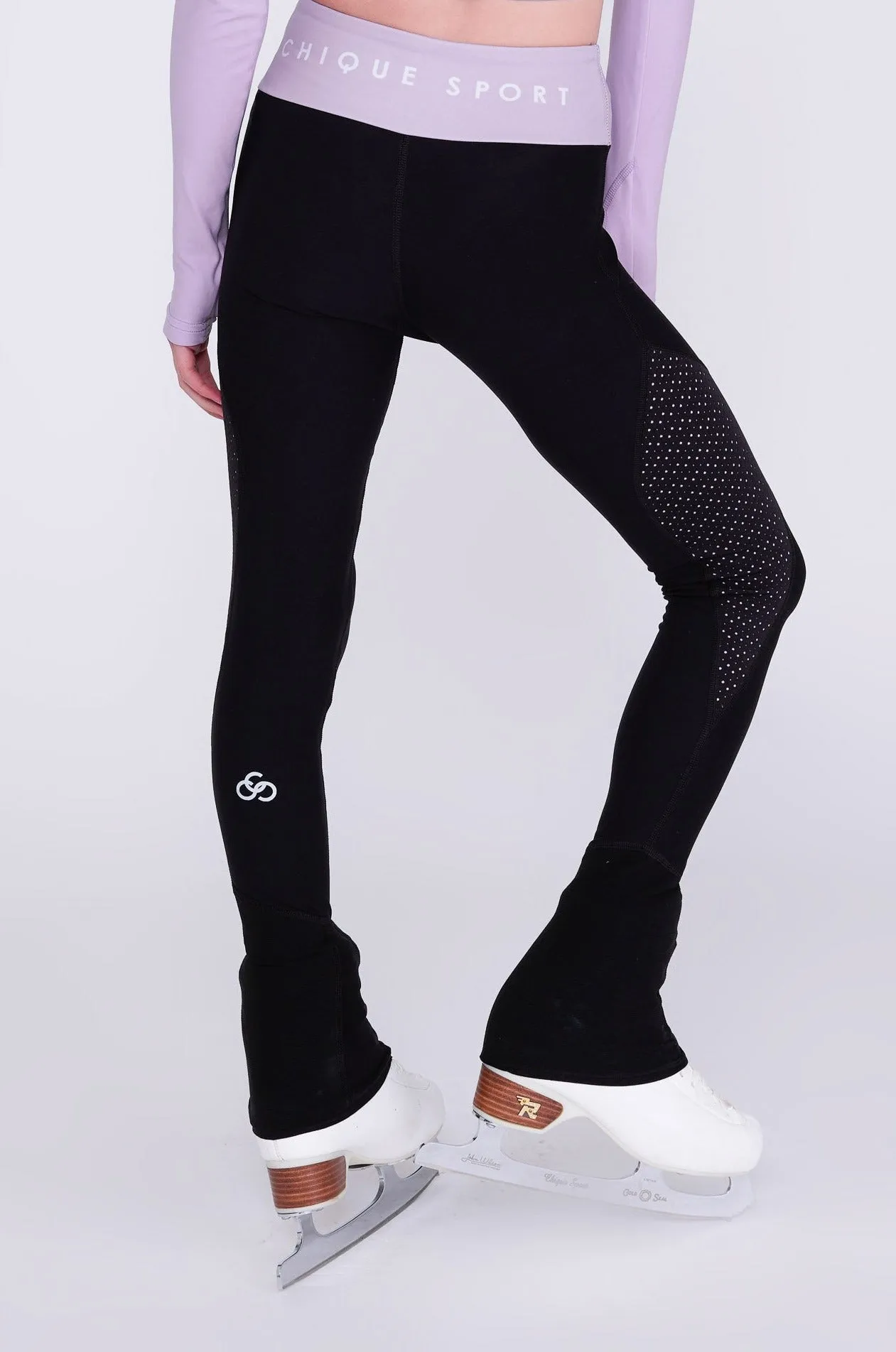 Empower On-Ice Leggings in Amethyst