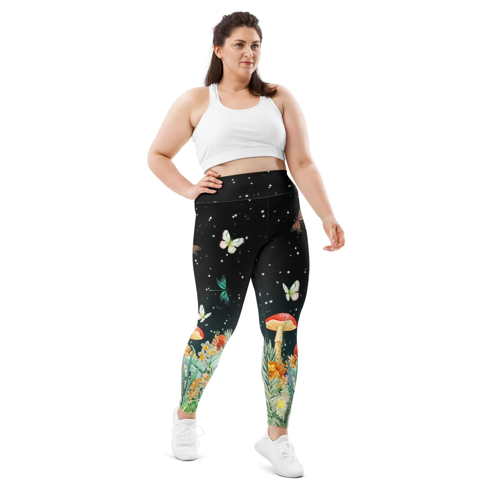 Enchanted Forest Plus Size Leggings