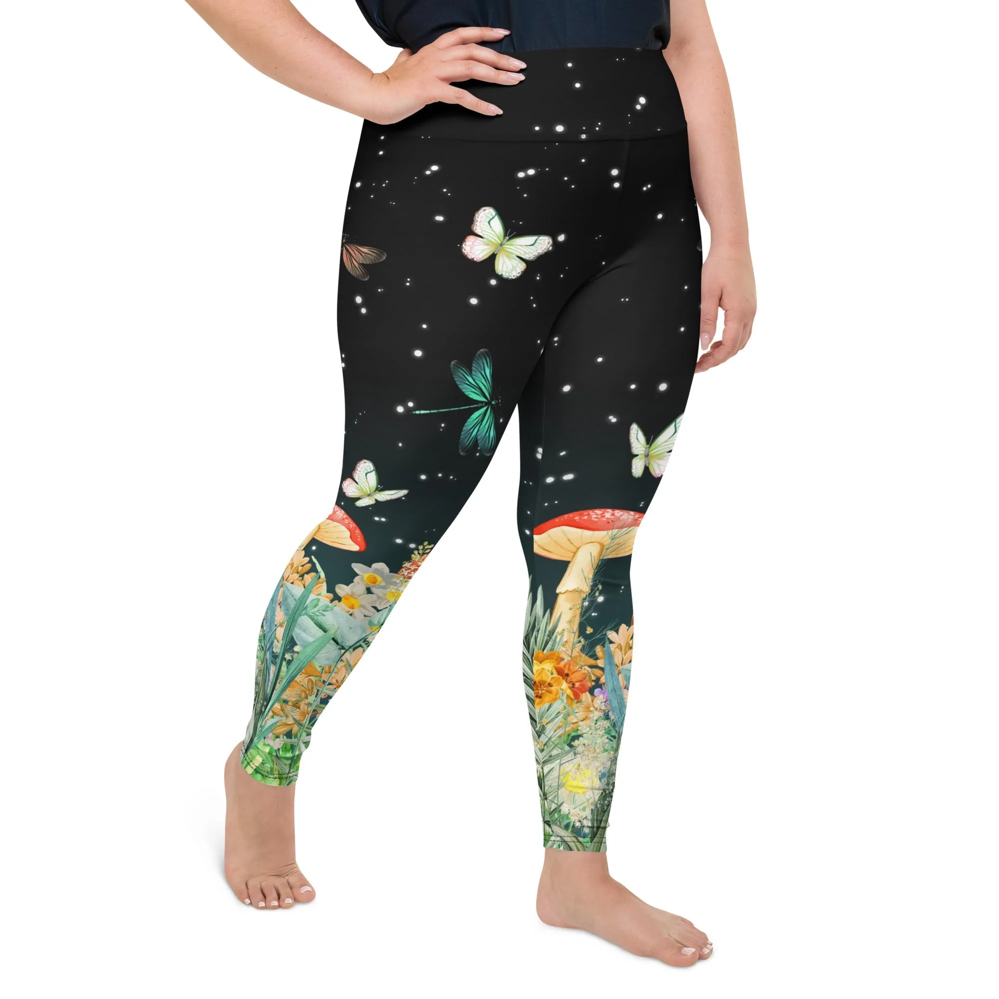 Enchanted Forest Plus Size Leggings