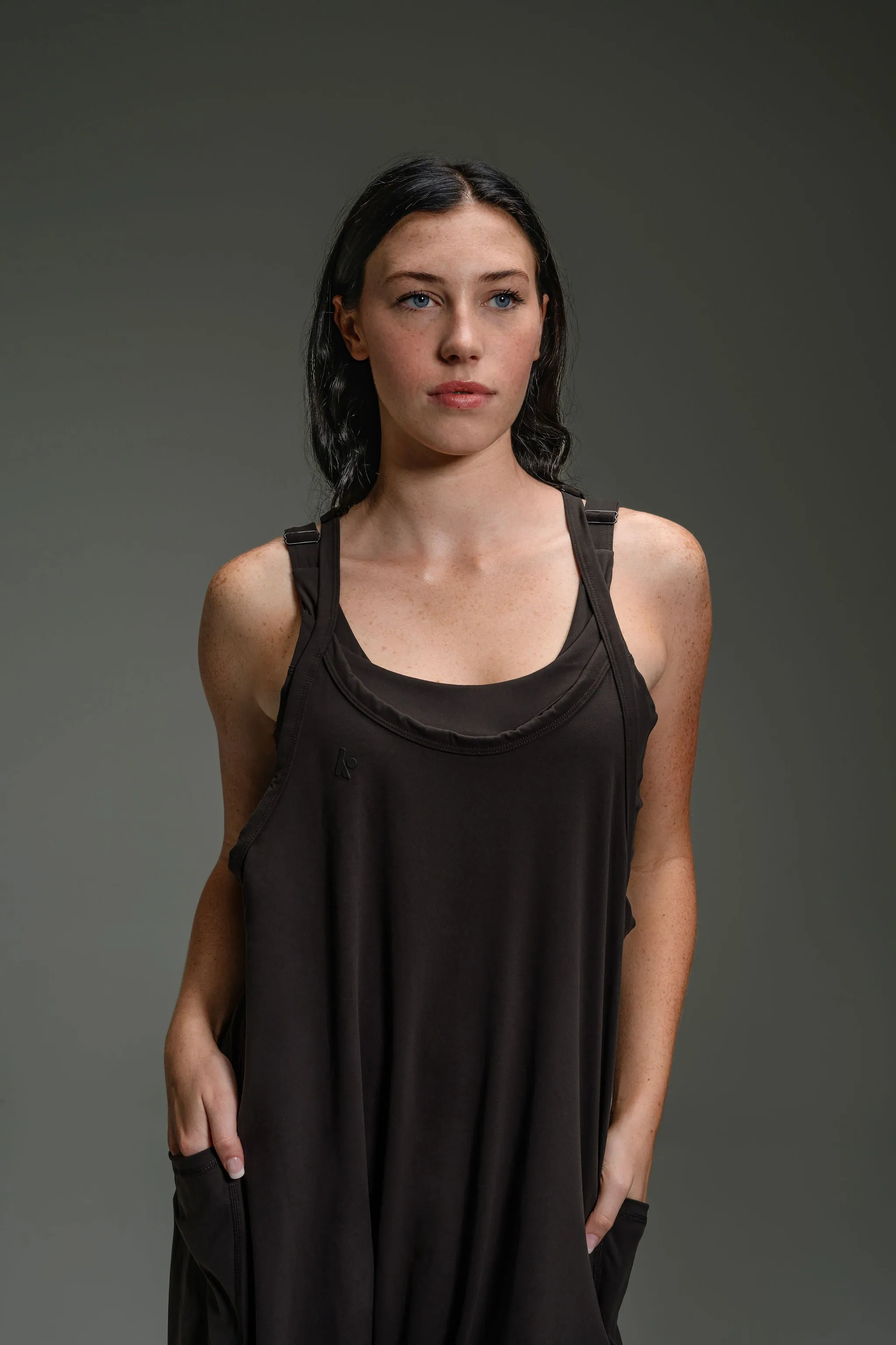 Featherlite Jumpsuit - Espresso