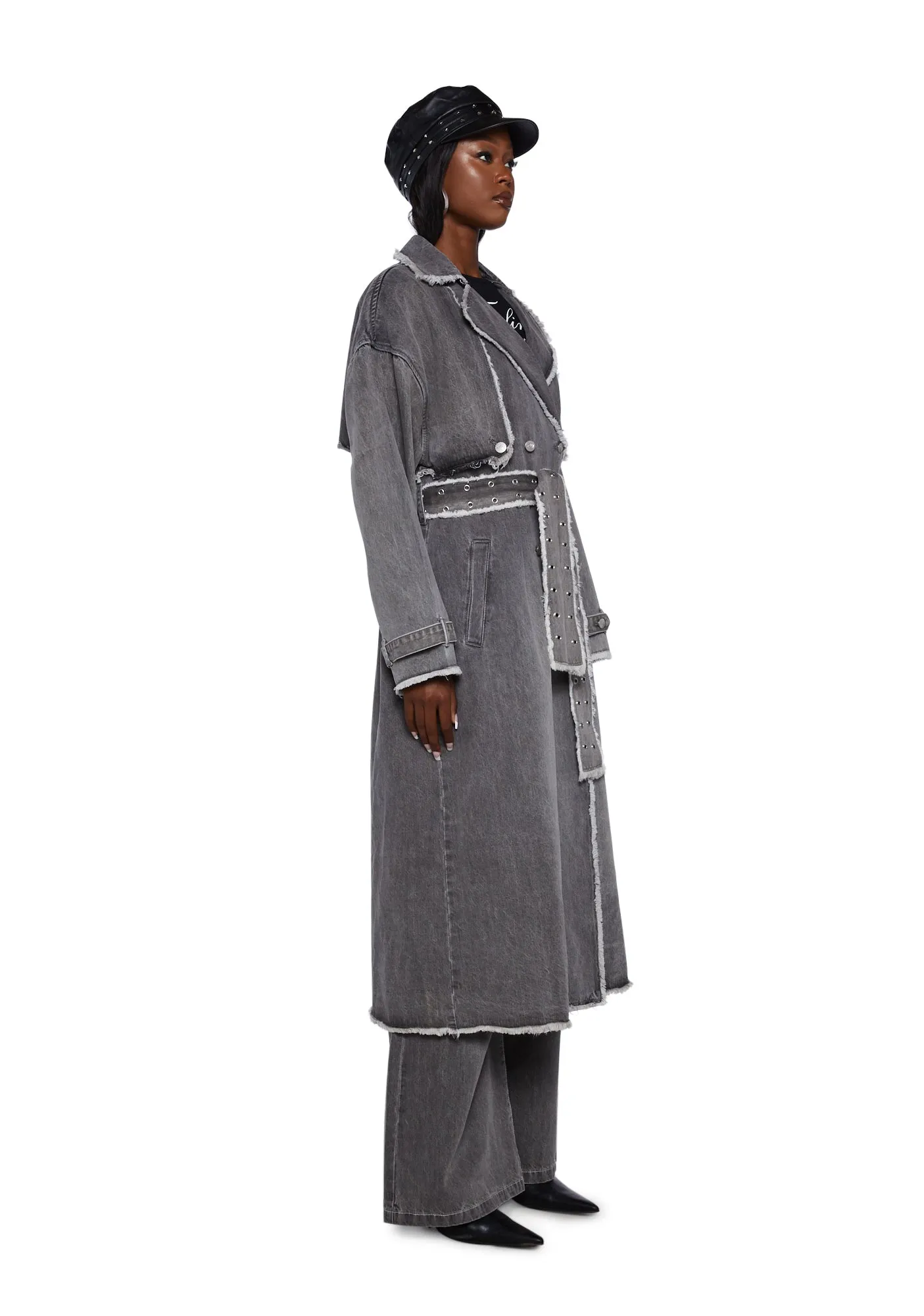 Femme Oversized Trench Coat