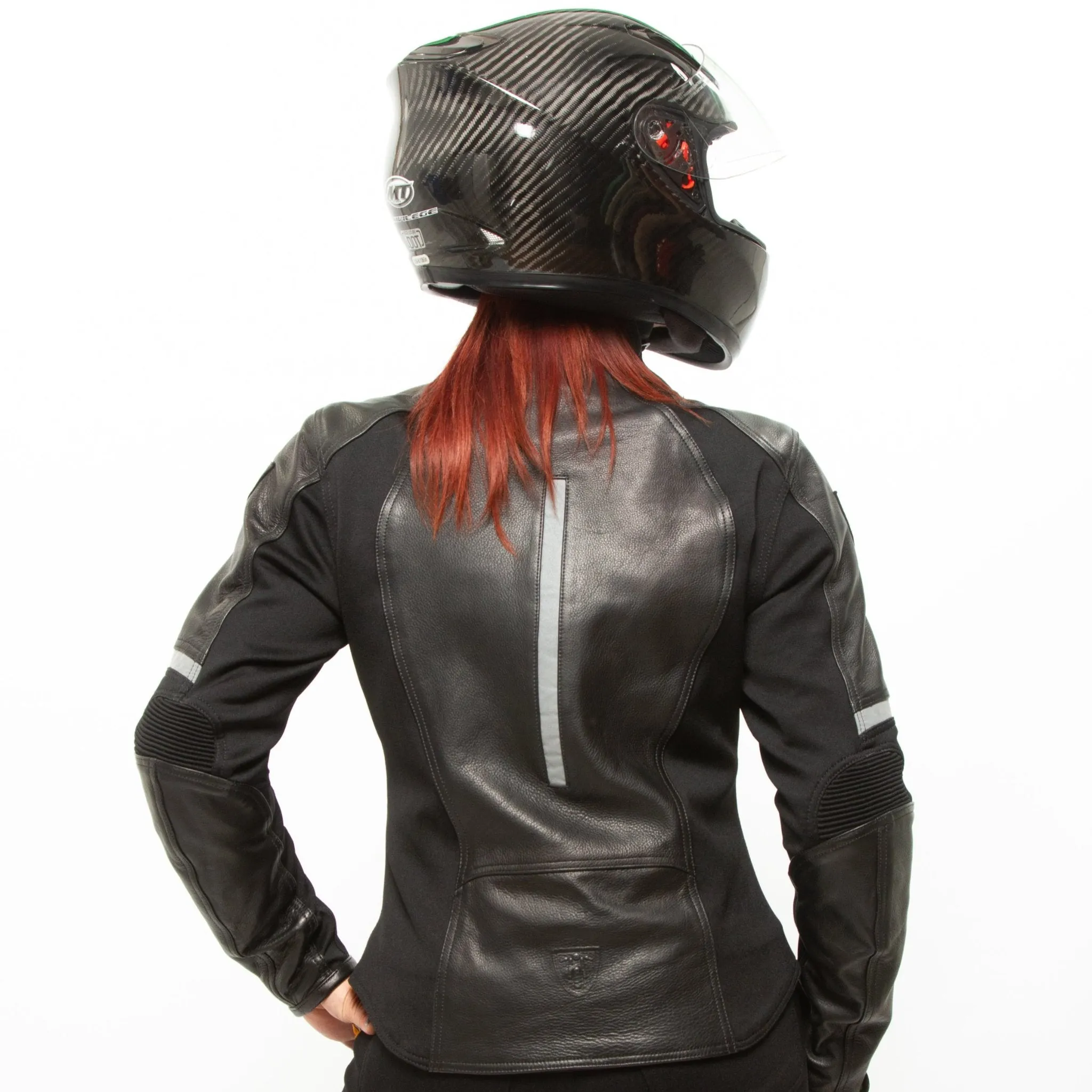 FIONA BLACK - Women's Motorcycle Leather Jacket