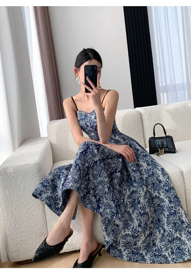 Floral Casual Spaghetti Strap Chic Dress