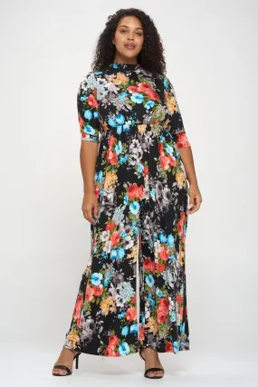 Floral Nights Jumpsuit