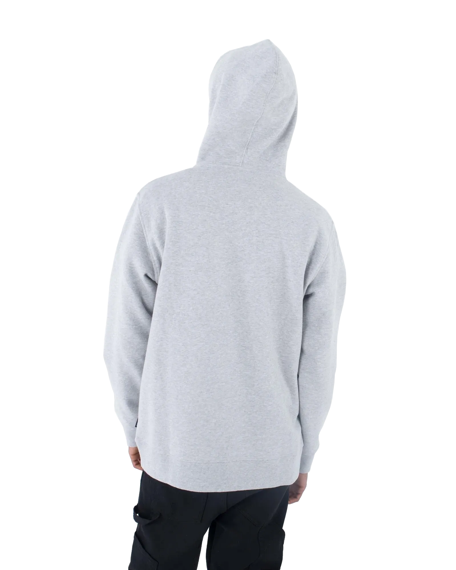 Flow Pullover Hoodie in Heather Grey