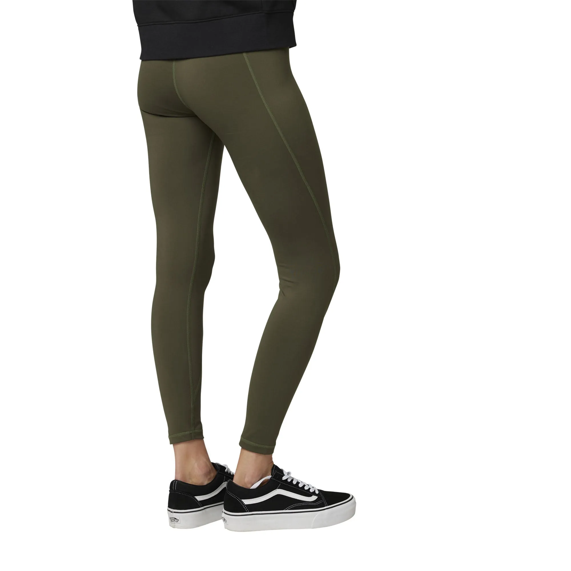 Fox Racing  Womens Detour Leggings Quick-Drying High Waist Pants Comfort Army