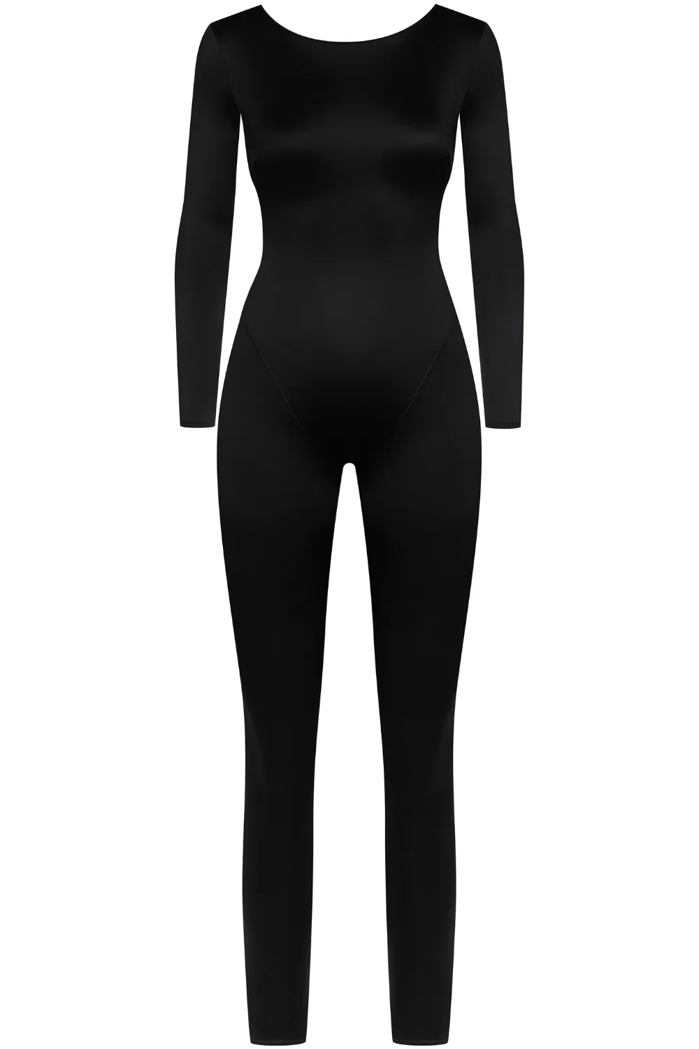 French Kiss Long Sleeve Jumpsuit Black