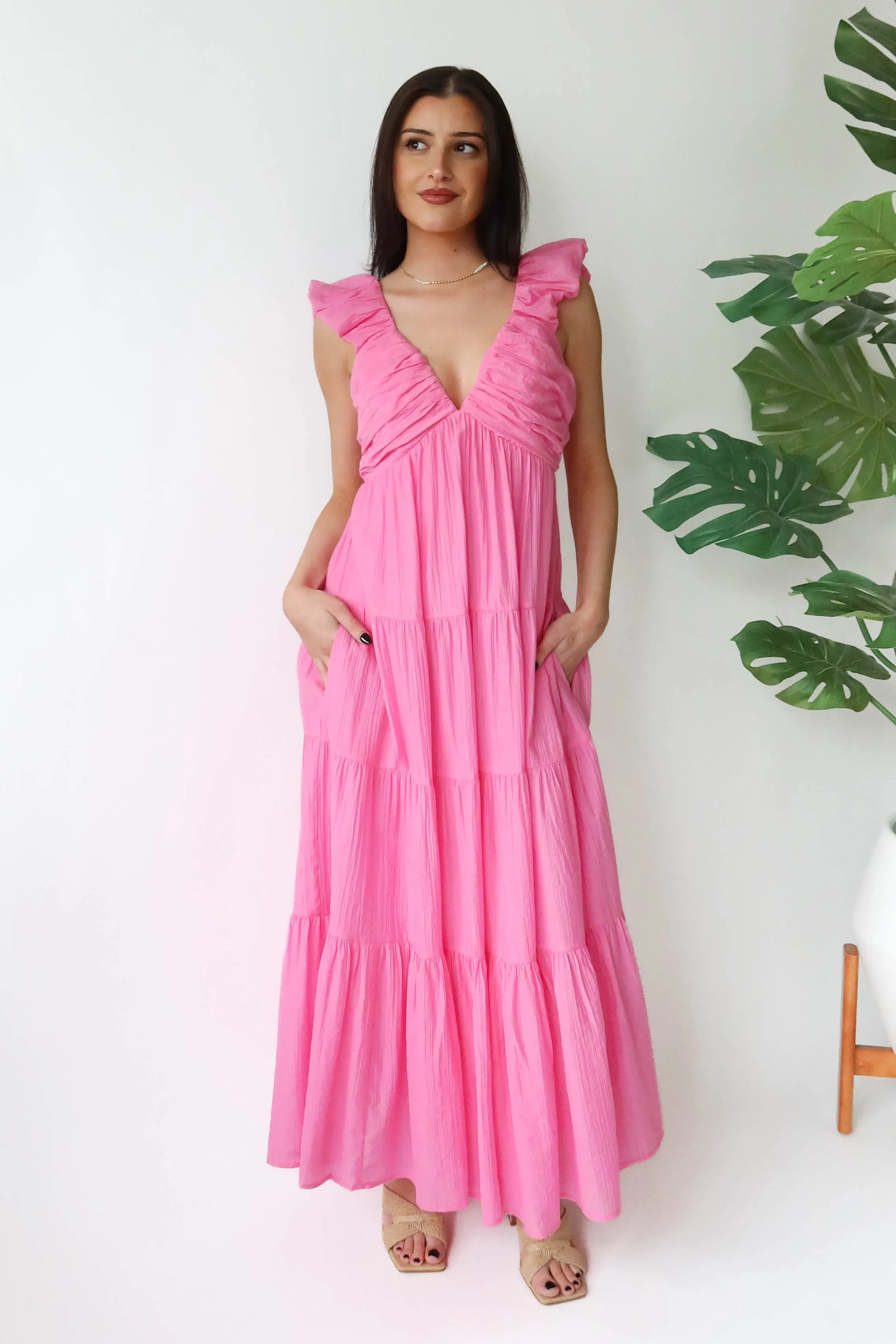 Getaway Dress in Pink