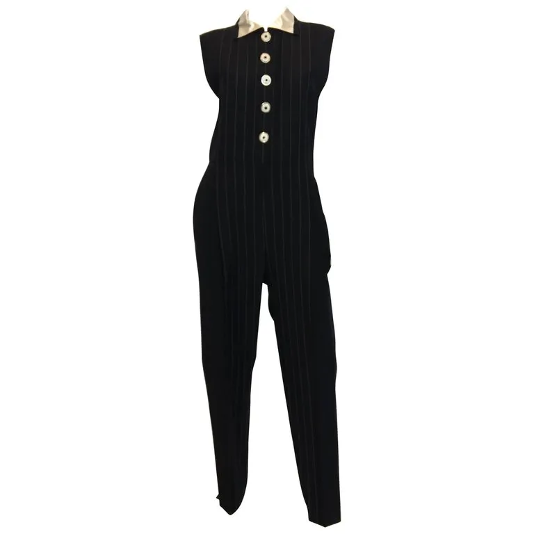 Gianni Versace Couture 1980's Jumpsuit