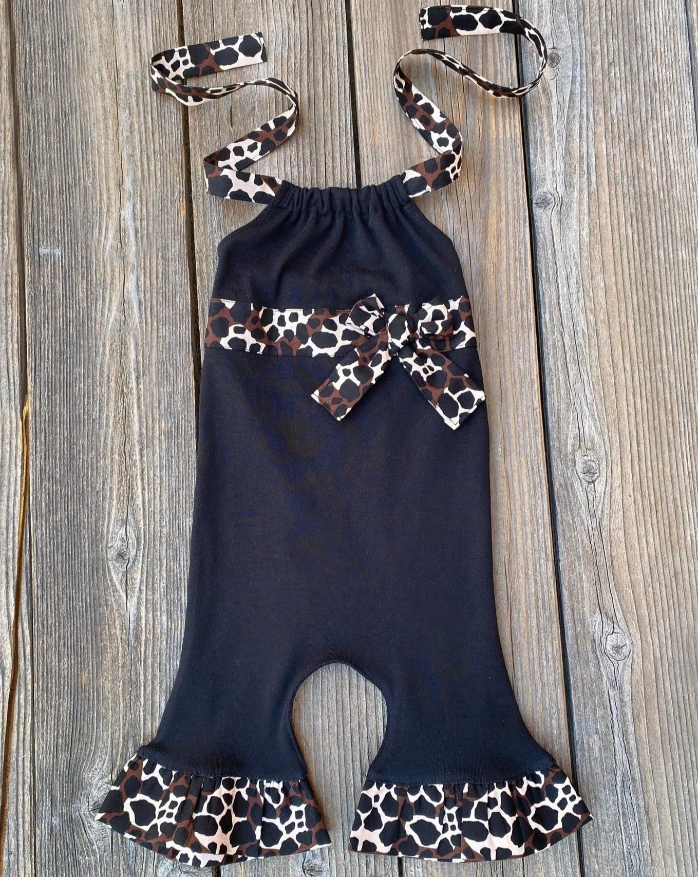 Giraffe 1 Piece Shortall Outfit