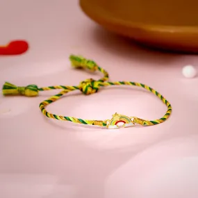 Golden Rainbow Rakhi for Kids