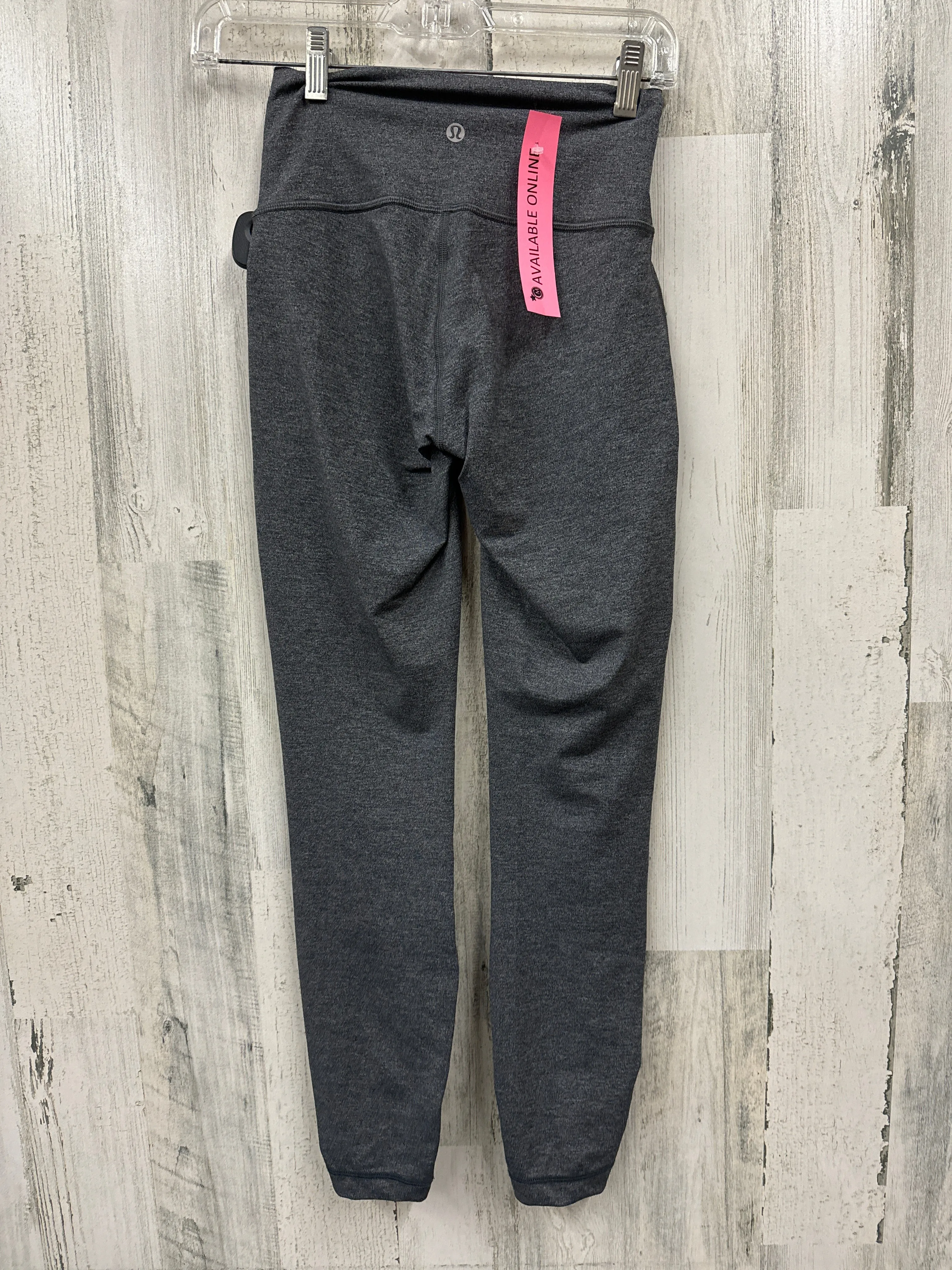 Grey Athletic Leggings Lululemon, Size 4